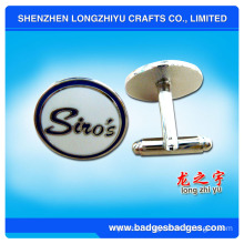 Elegant Design Cuff Links with Customer′s Logo Design Printing Cufflinks Set